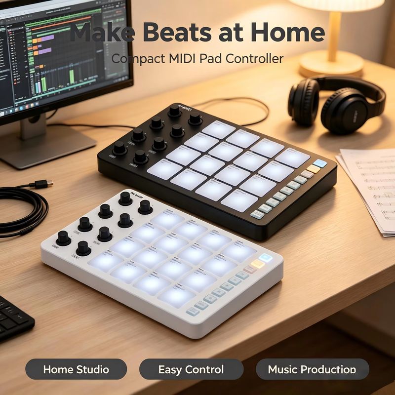 M-Vave Smc-Pad Professional-Gr - Midi Controller Pad ulasan dan harga