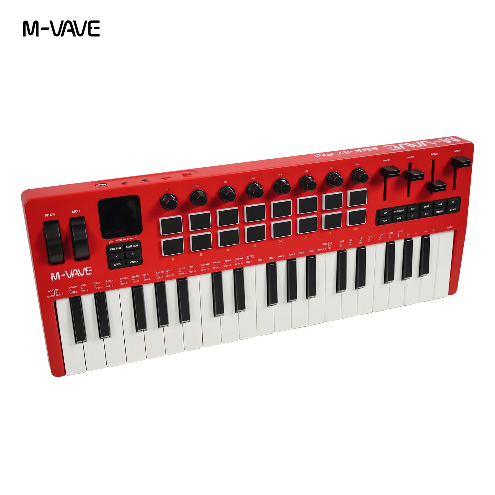 M-VAVE SMK-37 Pro 37-Key MIDI  - Midi Controller Pad ulasan dan harga